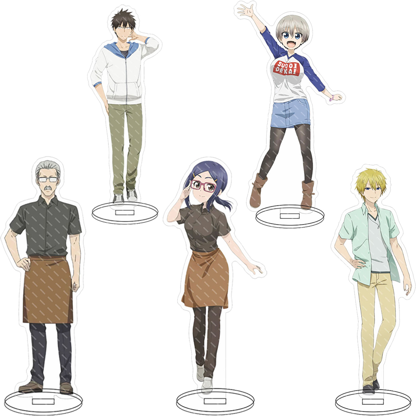 Figma Stand Set - 16CM Anime Acrylic Stand Uzaki-chan Wants