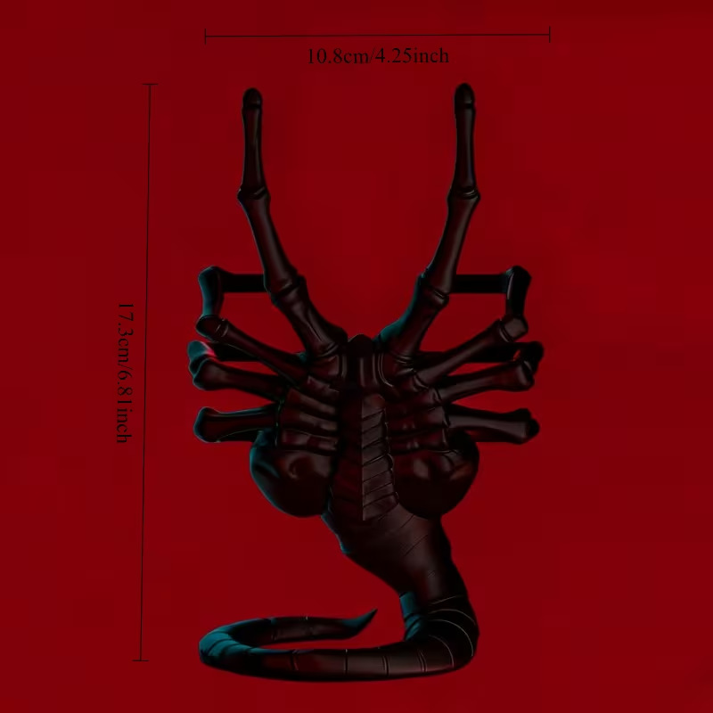 Creative Alien Facehugger Phon - Action Figure Stand ulasan dan harga
