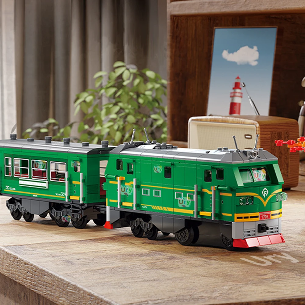 Technical Retro Green Steam Tr - Lego Set City ulasan dan harga