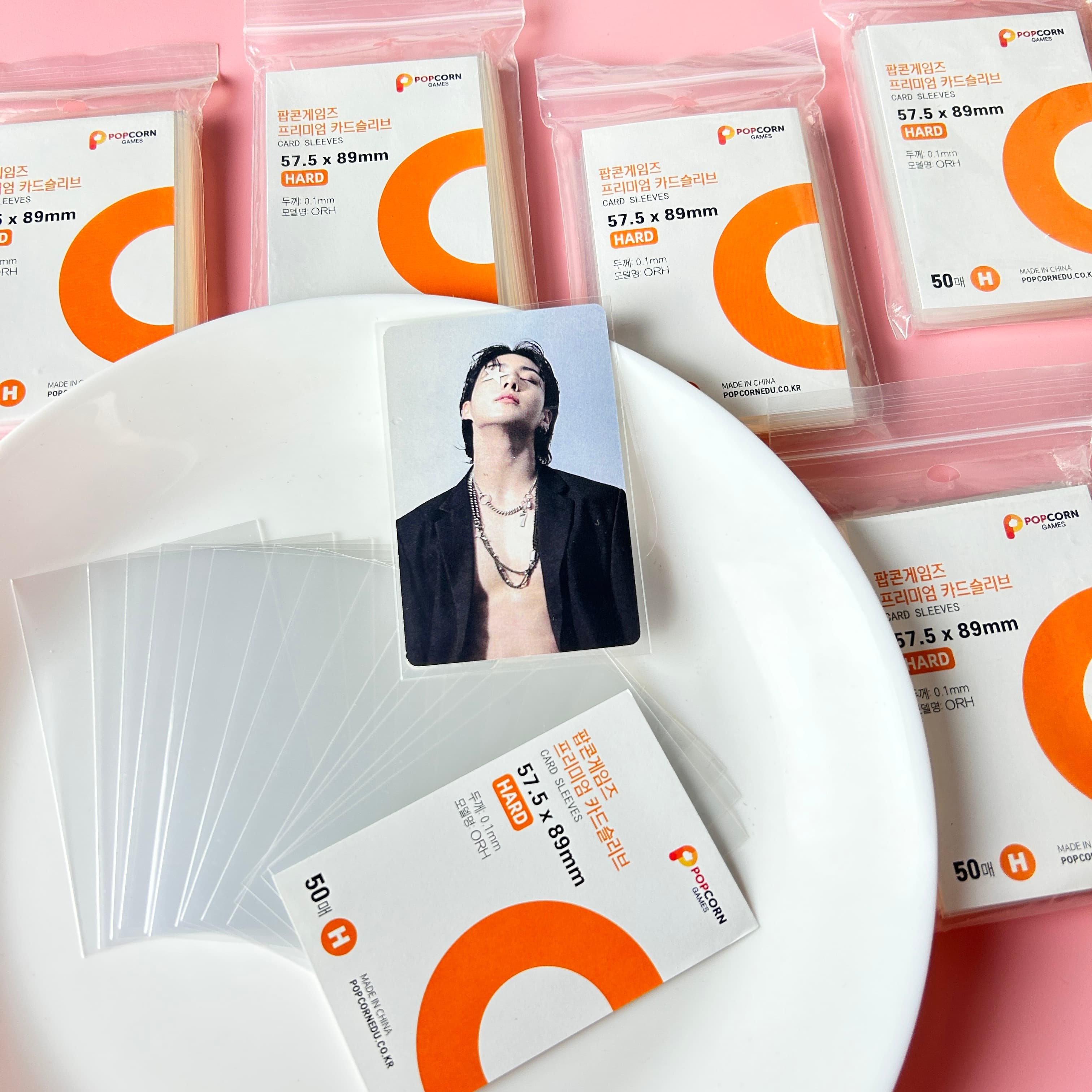 50Pcs Anti-scratch Transparent - Card Penny Sleeve ulasan dan harga