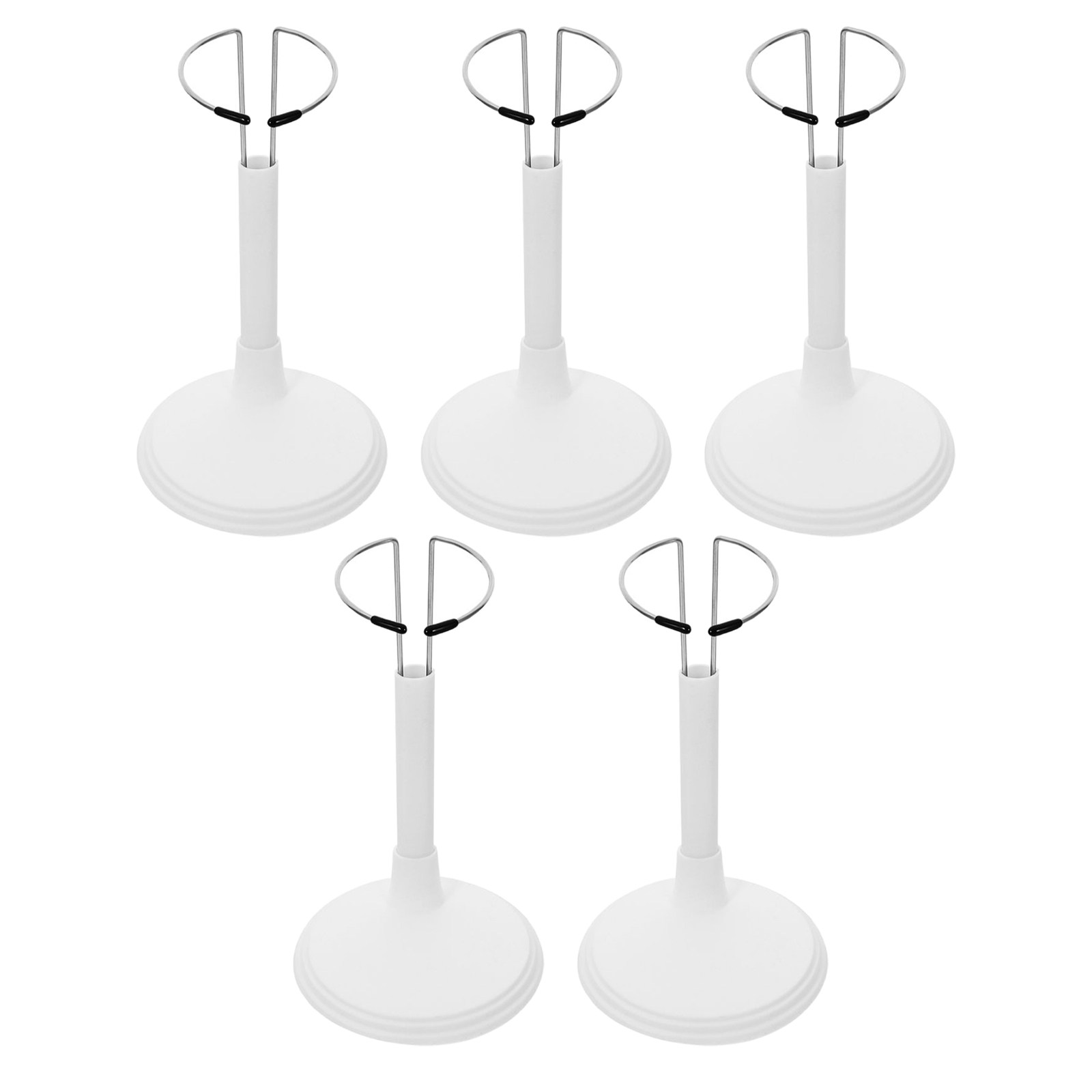 5Pcs Adjustable White Expandab - Action Figure Stand ulasan dan harga