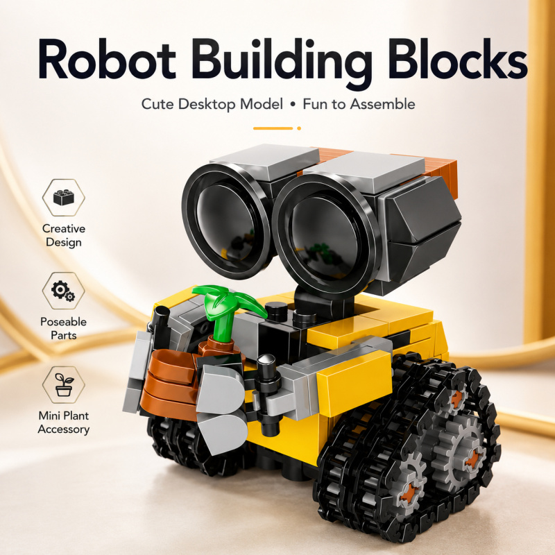 Mini Robot Building Blocks Set - Building Block Mini ulasan dan harga