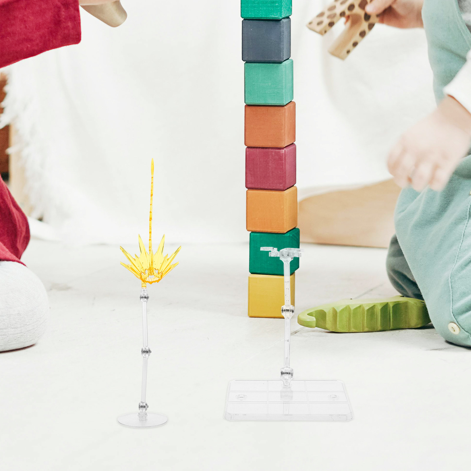 2Pcs Effect Display Bases Adju - Action Figure Stand ulasan dan harga