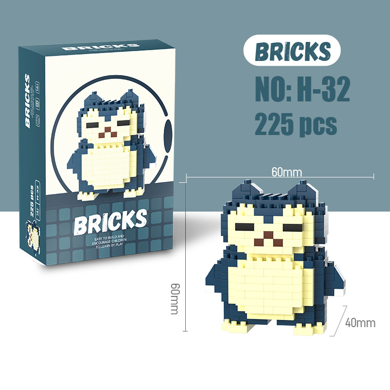 Pokemon Micro Building Blocks  - Building Block Mini ulasan dan harga