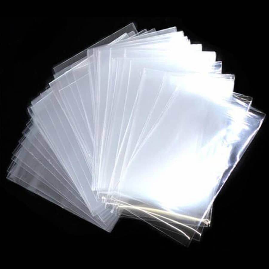 100pcs 8.8/9cm Clear Card Slee - Card Penny Sleeve ulasan dan harga