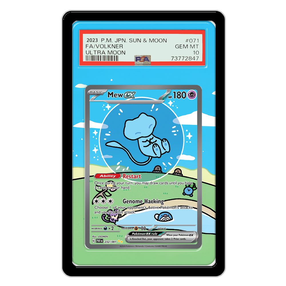 Pokemon Cards Display PTCG Mew - Display Case Acrylic ulasan dan harga