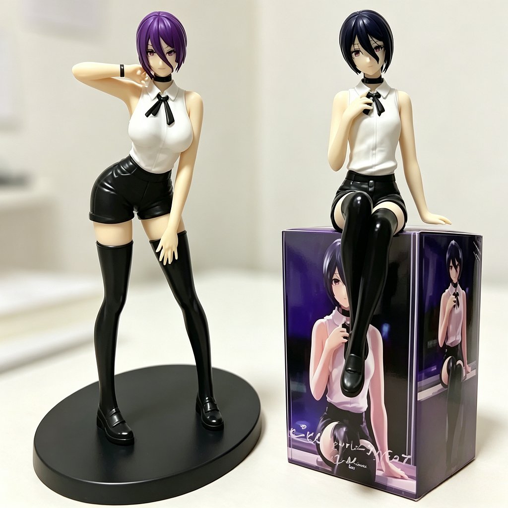 13-19CM Chainsaw Man Anime Fig - Action Figure Stand ulasan dan harga
