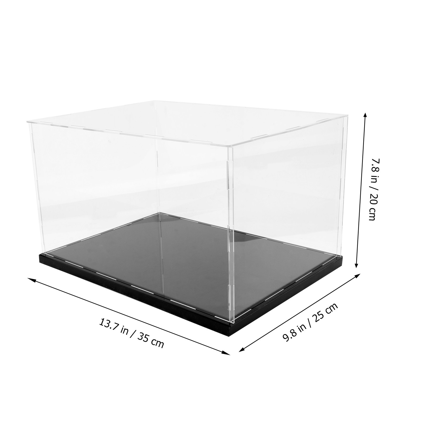 1Pcs Acrylic Display Box Trans - Display Case Acrylic ulasan dan harga