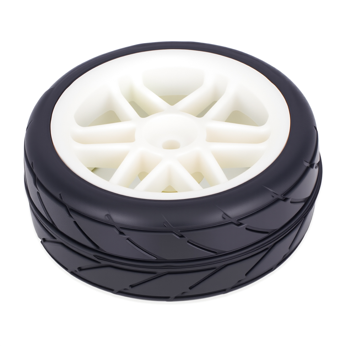 Pre-Glued RC Wheels Tires Set  - Tamiya Model Rc Car ulasan dan harga