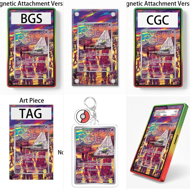 Art Display for Pokemon TCG Dr - Display Case Acrylic ulasan dan harga