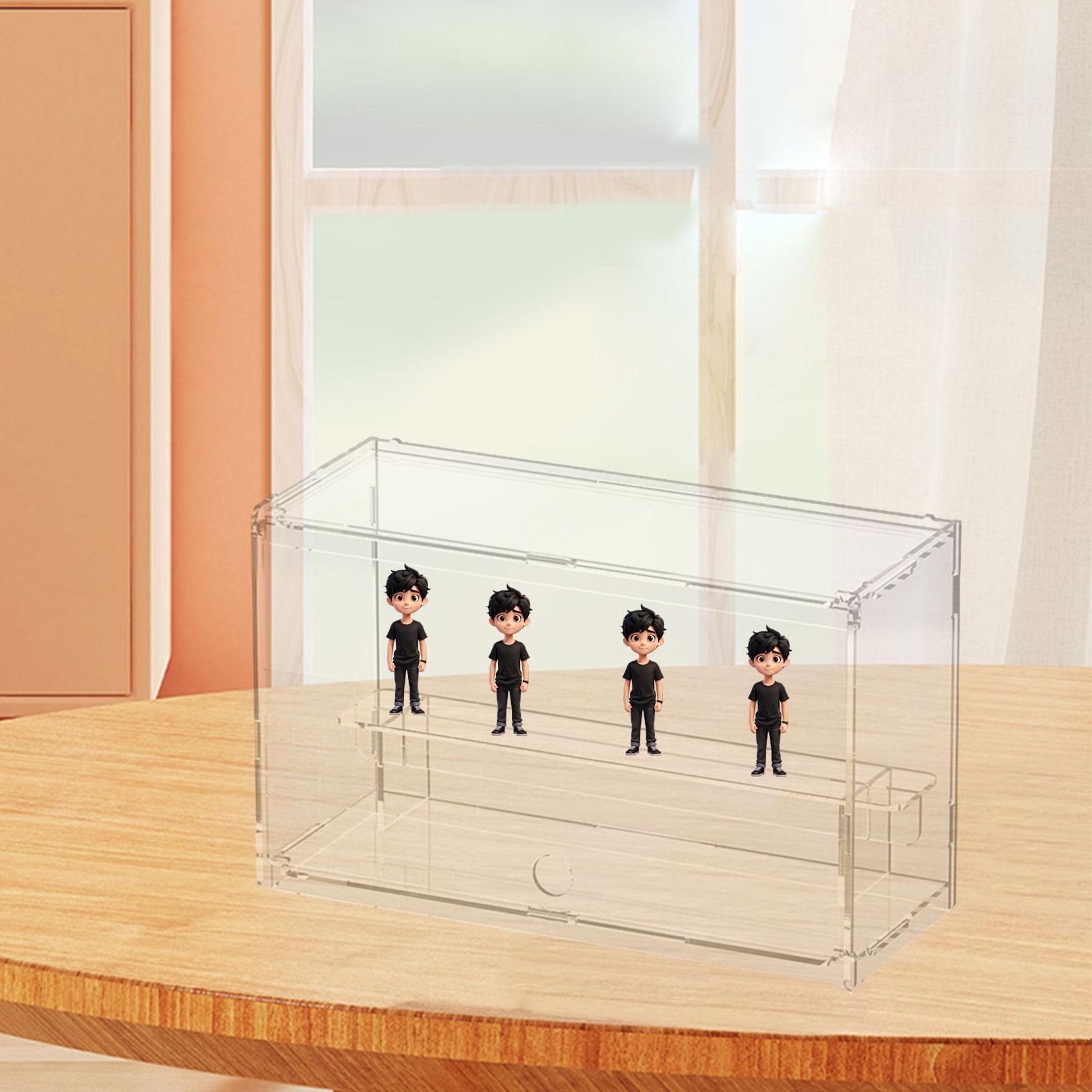 Clear Display Case Model Displ - Action Figure Stand ulasan dan harga