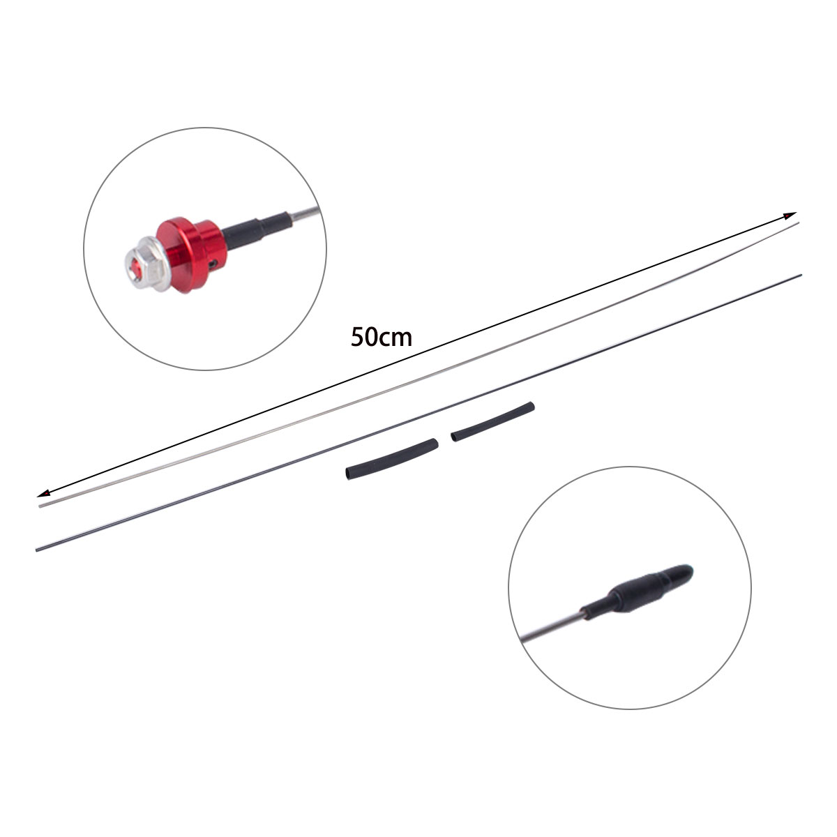 50cm Metal Adjustable Simulati - Tamiya Model Rc Car ulasan dan harga