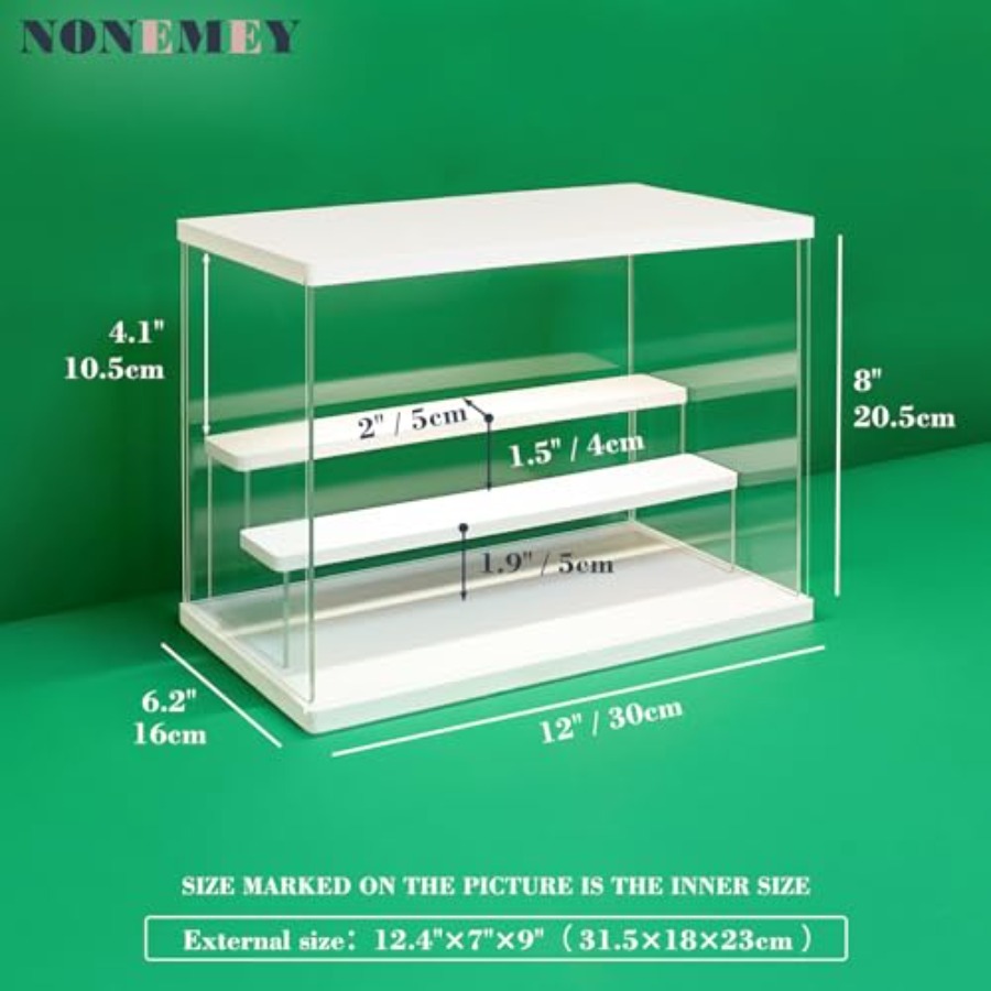 Clear Acrylic Display Case Sta - Display Case Acrylic ulasan dan harga