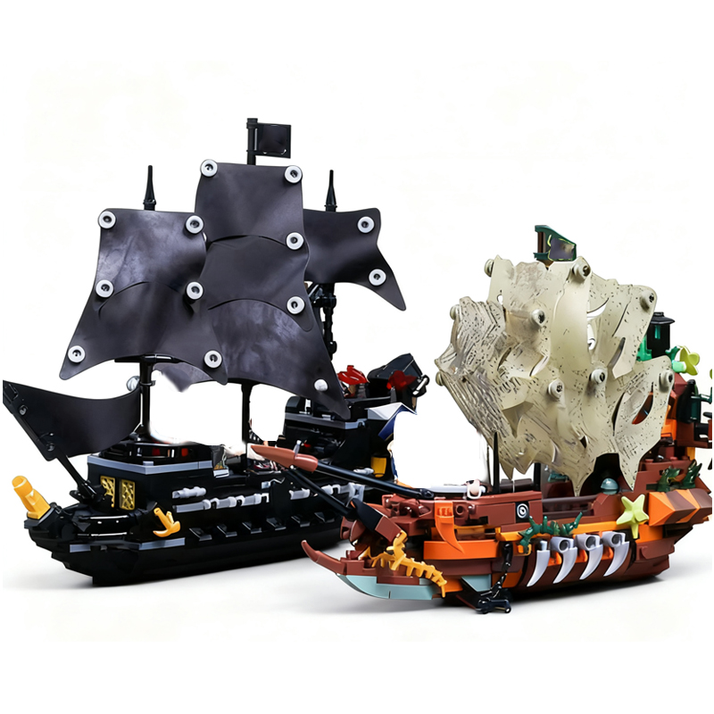 Creative MOC Pirate Boat Ship  - Lego Set Creator ulasan dan harga